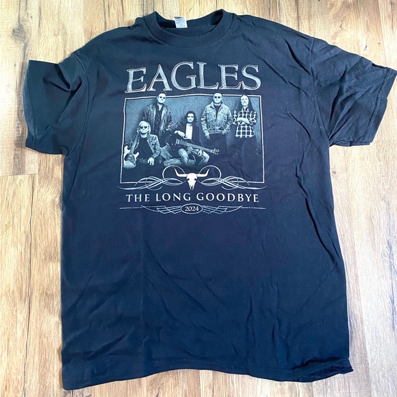 Eagles Band “The Long Goodbye” 2024 Tour Dates Concert T-Shirt. NWOT - Picture 5 of 7